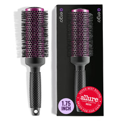 ERGO Super Gentle Round Brush bristles close-up for gentle, snag-free styling.