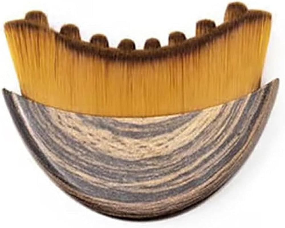 Ergonomic Design Face Brush Handle highlights comfortable grip and precision.