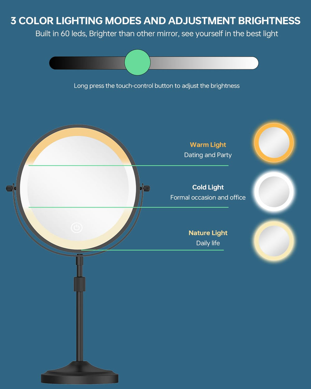 Erlingeryi black finish adds a sleek, modern touch to any vanity.