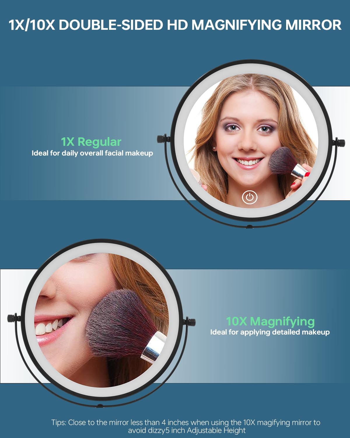 Erlingeryi height-adjustable stand reduces bending for comfortable grooming.