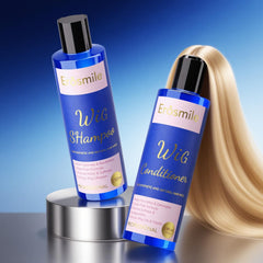EROSMILE champú para peluca sin sulfatos, limpieza suave que cuida la fibra
