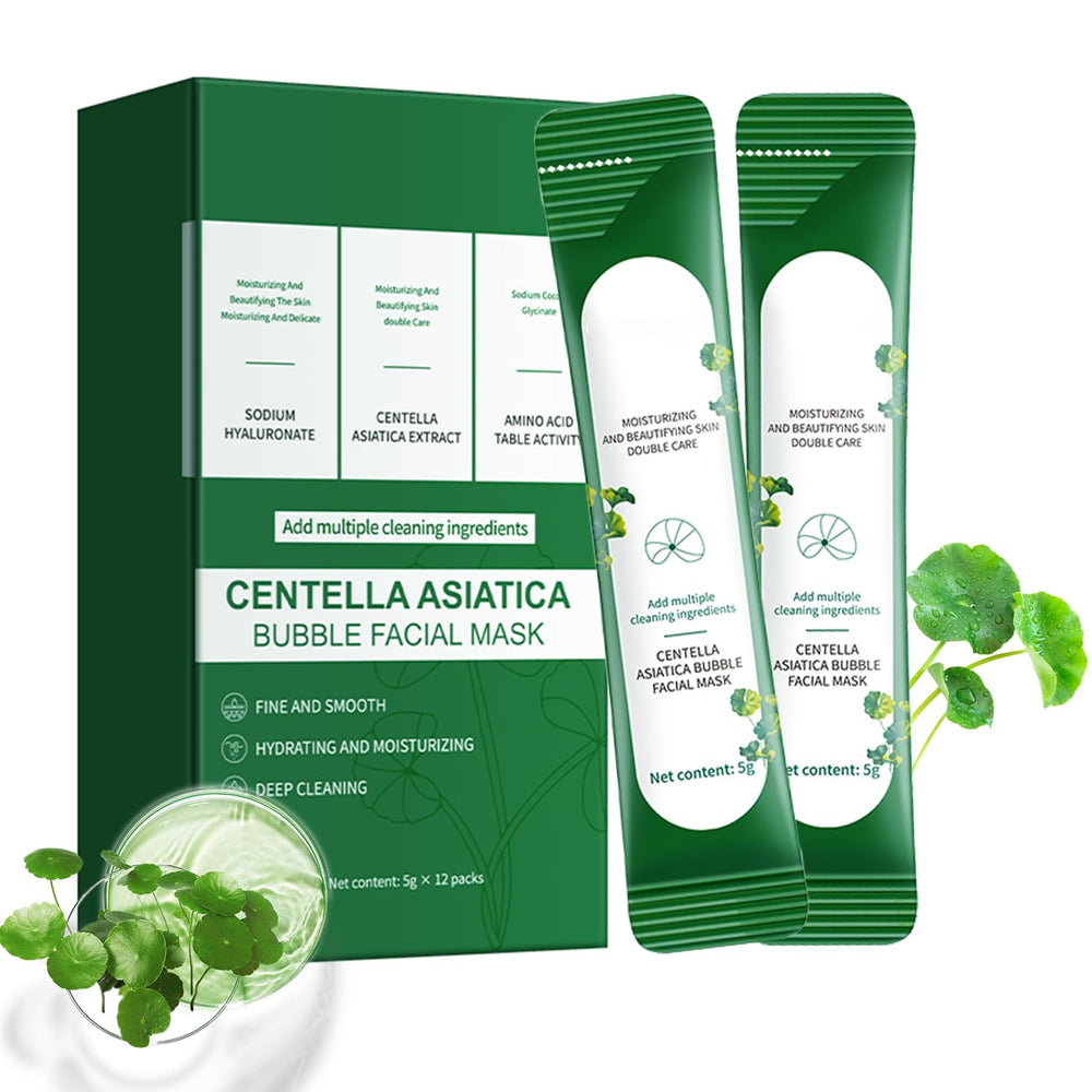 ERRECI Centella Asiática mascarilla de burbuja empaque individual para viajar