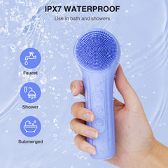 ERROWIN blue IPX7 waterproof design for shower-safe cleansing