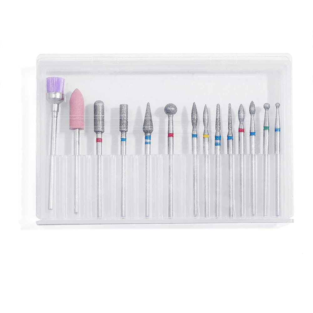 ERUIKA cleaning brush helps shine nails and clean bits.