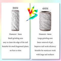 ERUIKA 120 grit sanding bands for quick prep and contouring