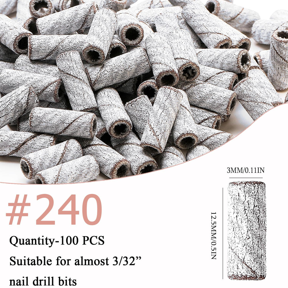 ERUIKA zebra pattern sanding bands for smooth shaping in manicures