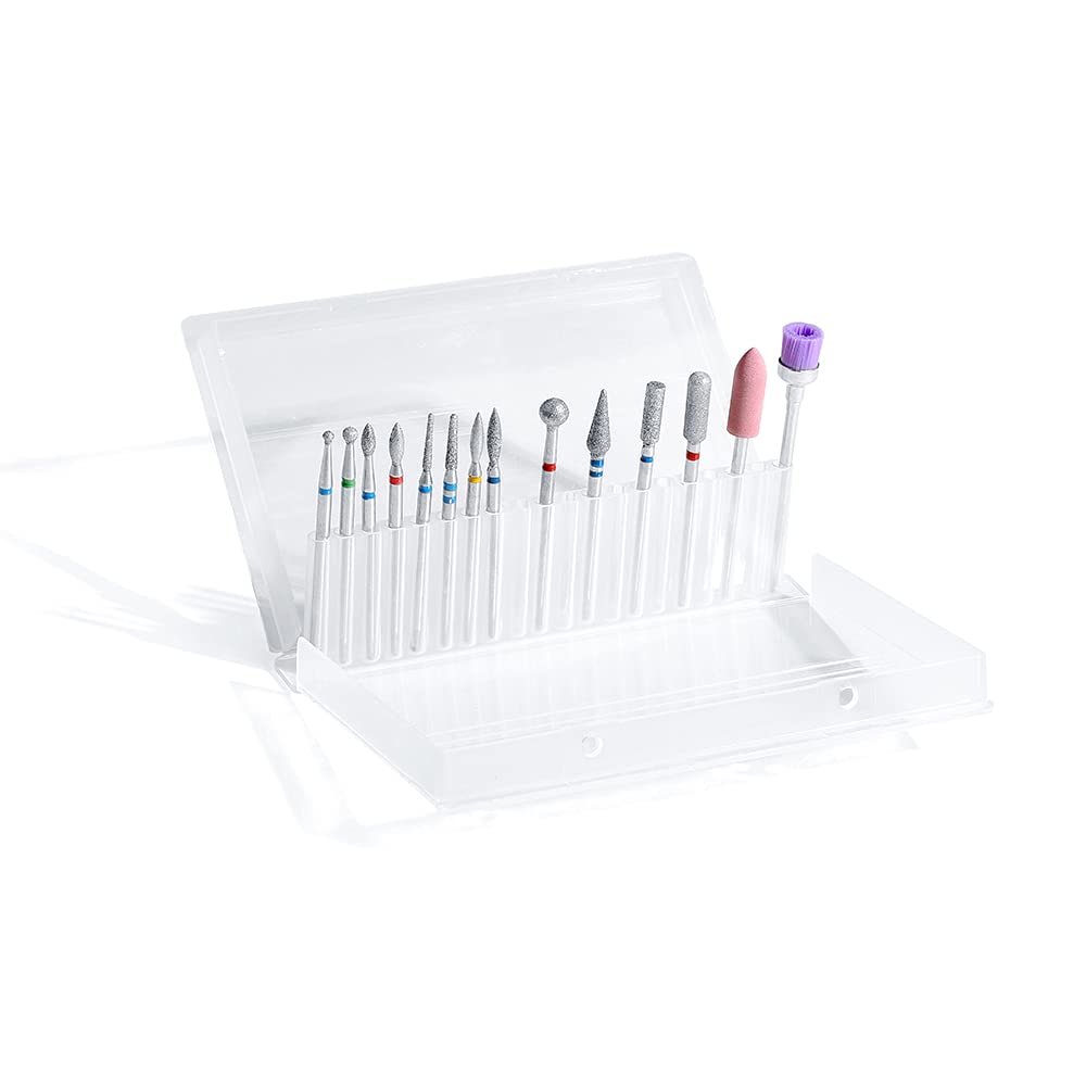 ERUIKA silicone bit polishes nail surfaces to a smoother shine.