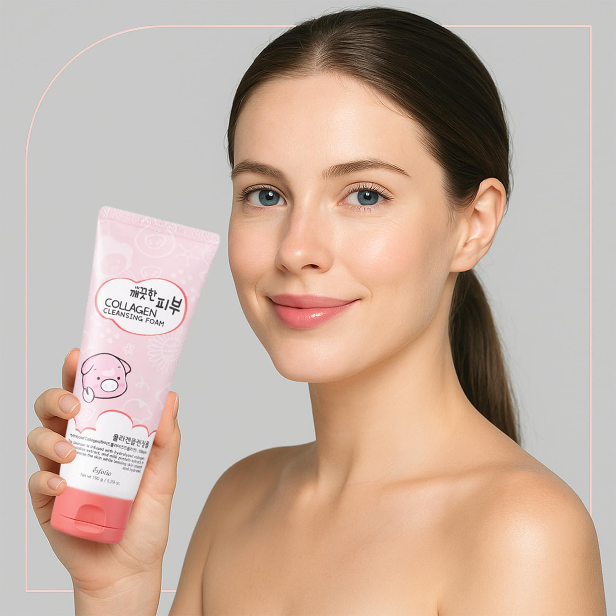 Esfolio Colagen Espuma para todo tipo de piel y uso diario.