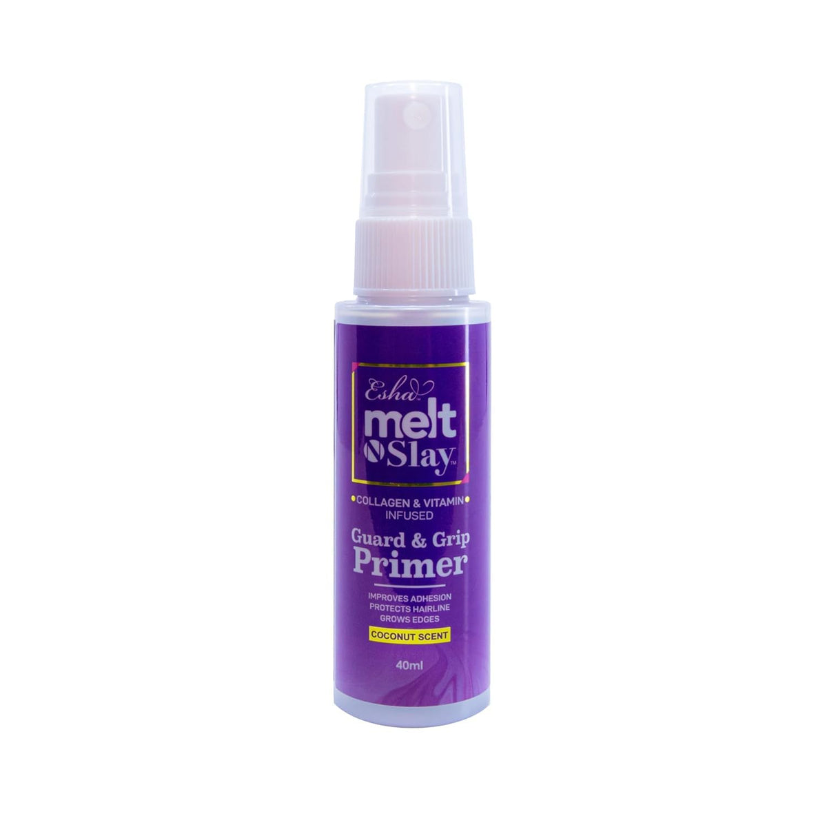 Esha Melt N Slay primer bottle pour aids smooth application and even coverage