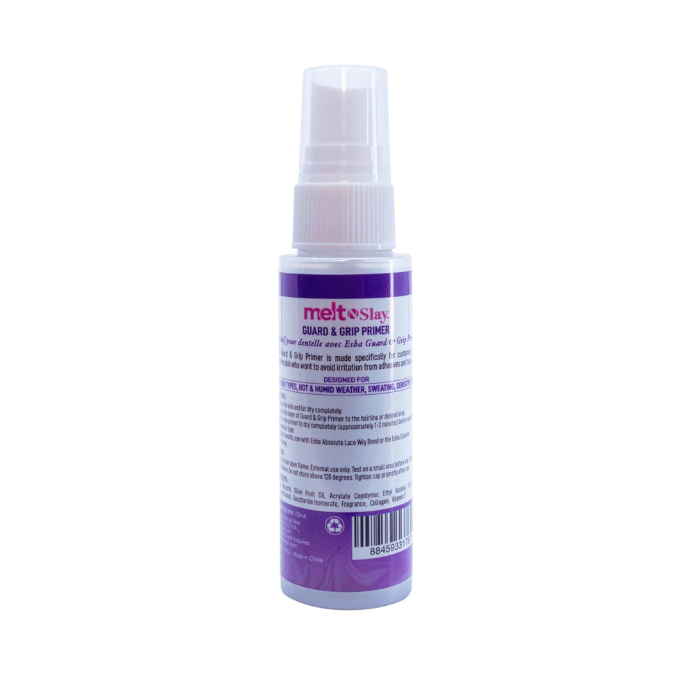 Esha Melt N Slay primer creates a hairline barrier protecting delicate skin during wear