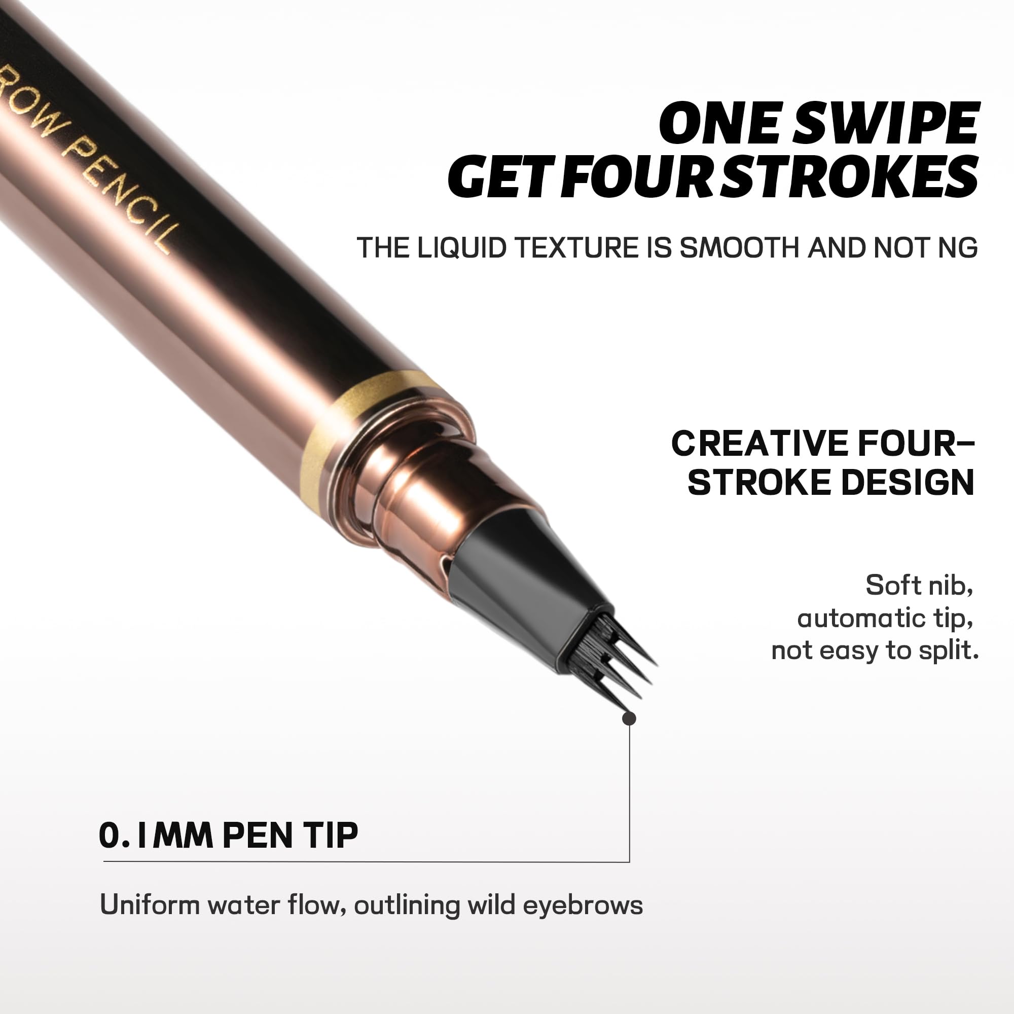 Espoce Brow Pens offer five shade options to fit most skin tones.