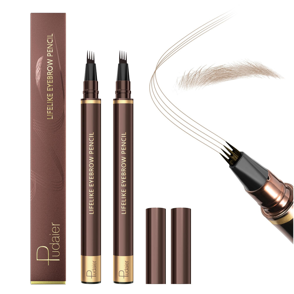 Espoce Eyebrow Pencil with 4-tip precision for natural hair-like strokes.