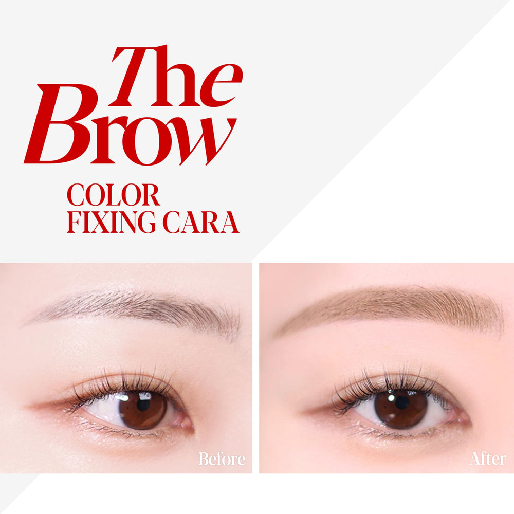 Espoir The Brow Color Fixing Cara cepillo delgado para definición precisa.