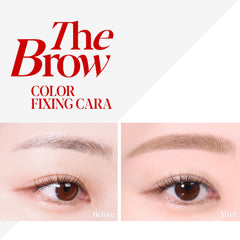 Espoir The Brow Color Fixing Cara cepillo delgado para definición precisa.