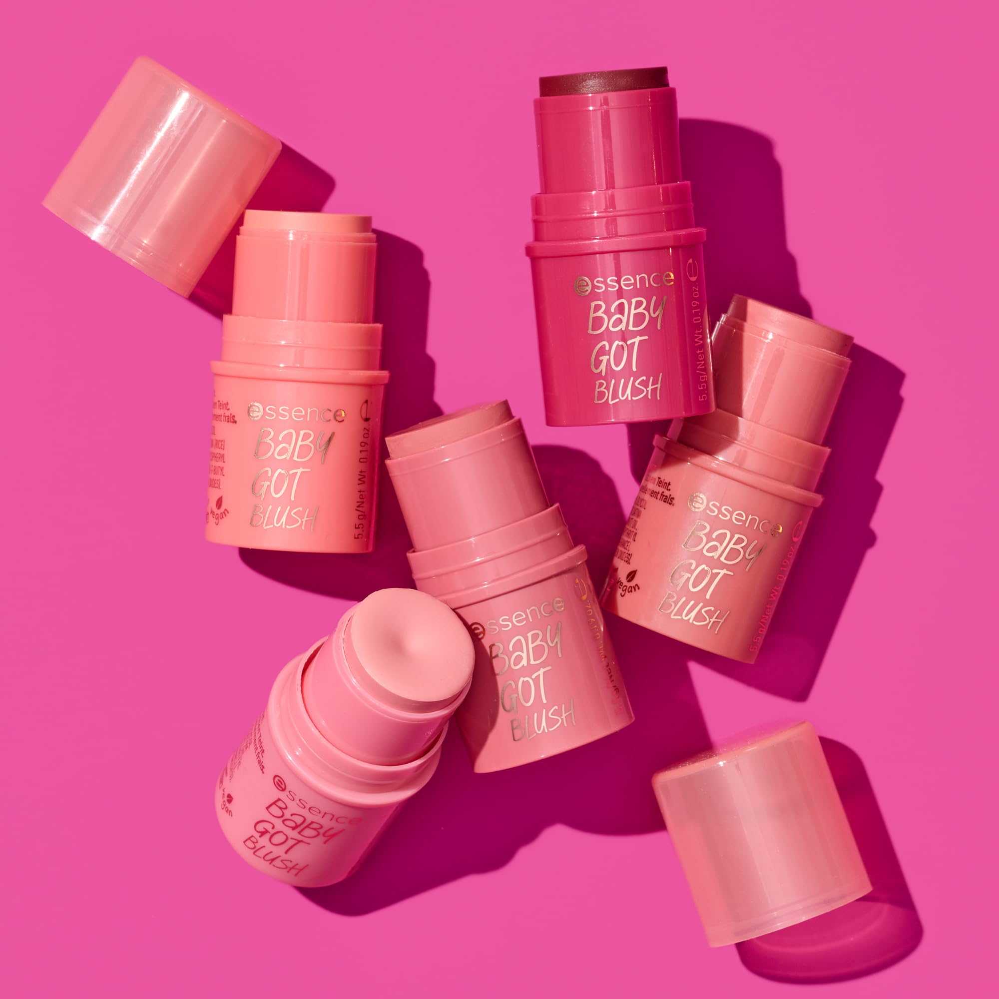essence Baby Got Blush Stick creamy texture for smooth color