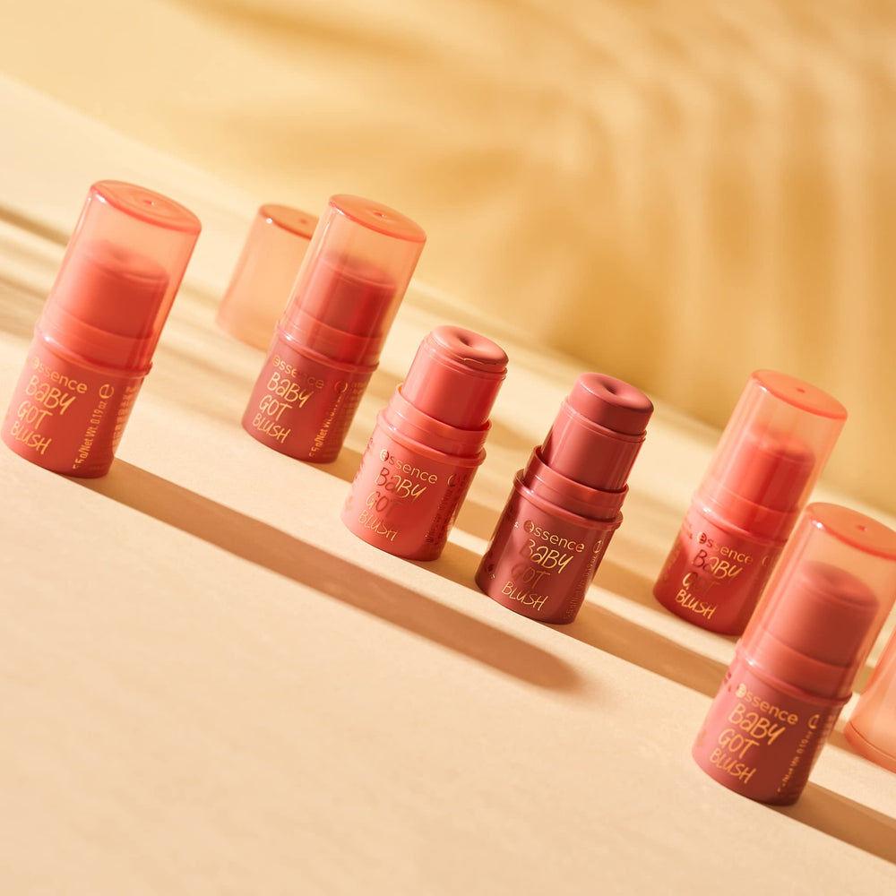 essence Baby Got Blush Stick travel-friendly compact display