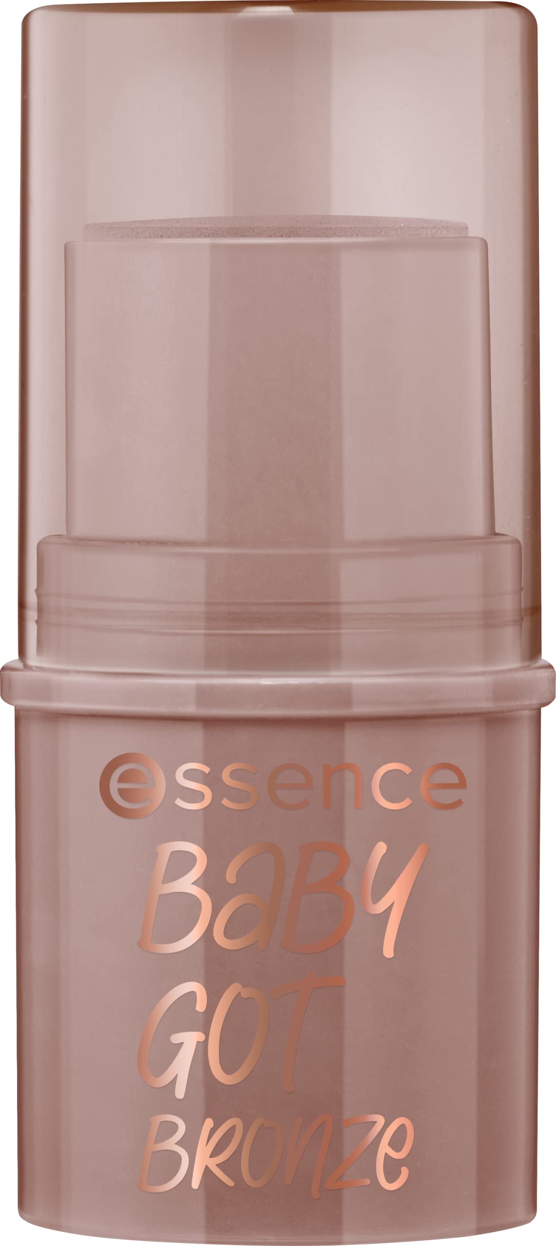 essence Baby Got Bronze stick being blended for smooth coverage