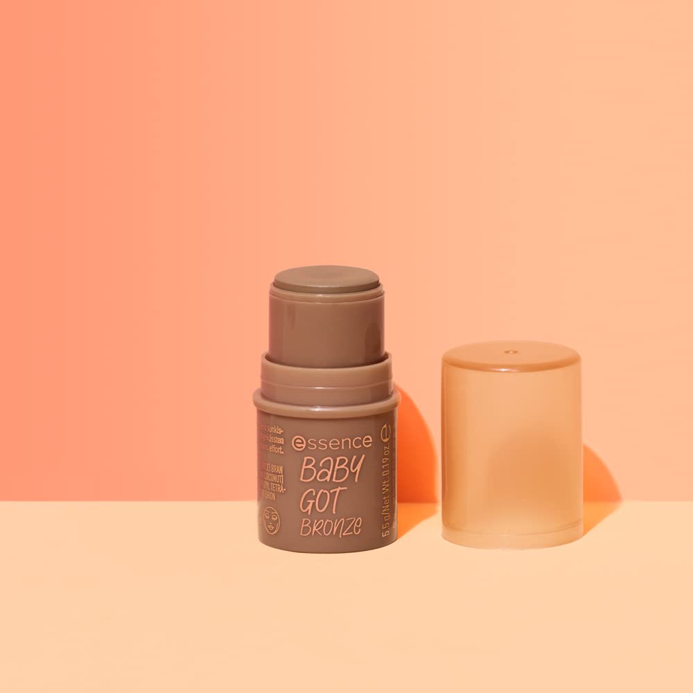 essence Baby Got Bronze Moon Dust shade among three travel shades