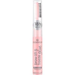 essence brow lift & freeze glue wand close-up for precise brow lifting.