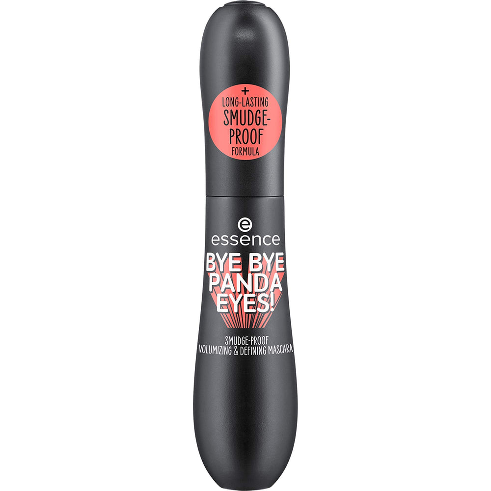 essence Bye Bye Panda Eyes tubing mascara brush detail shows easy application and separation
