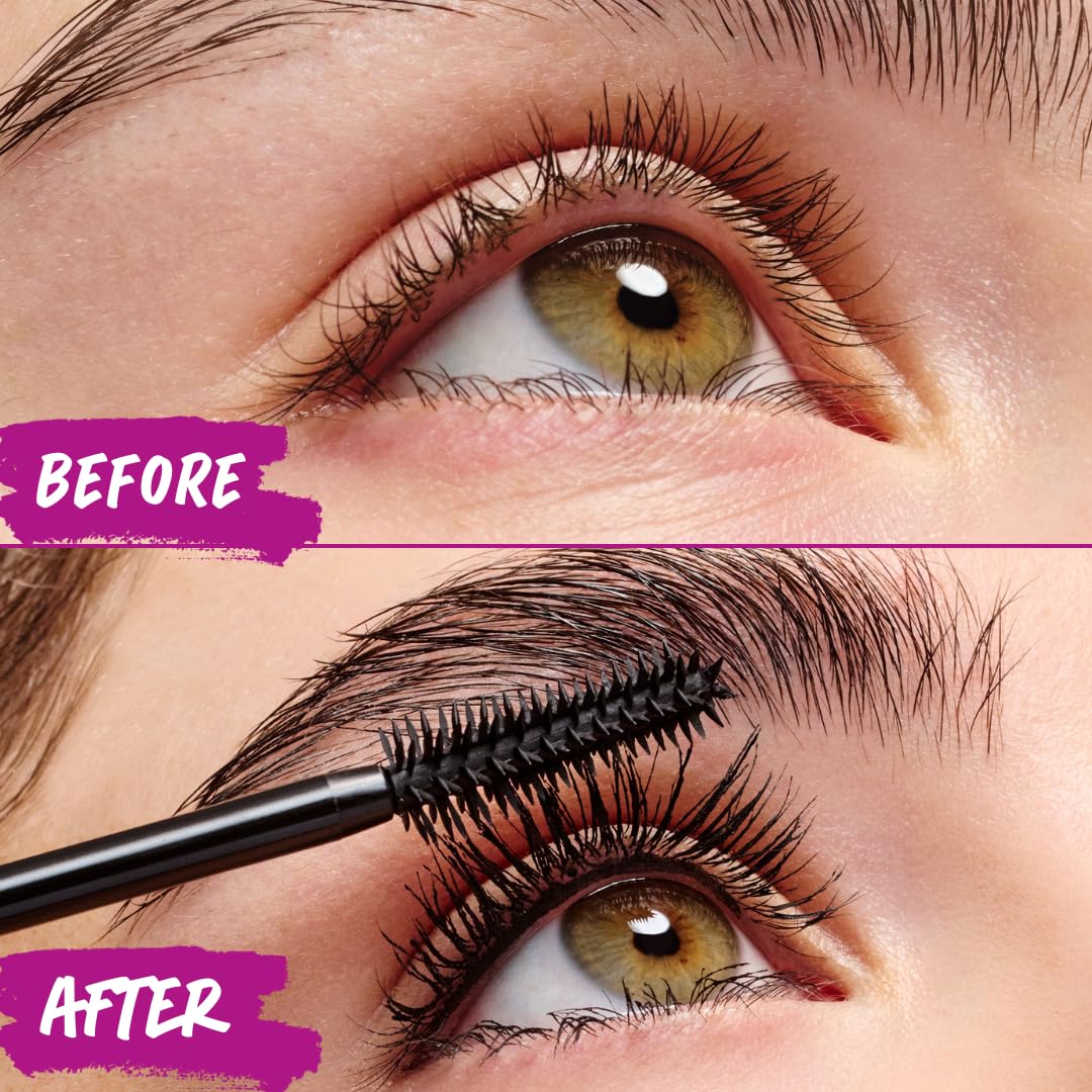 essence Call Me Queen lash definition close up highlights defined lashes.