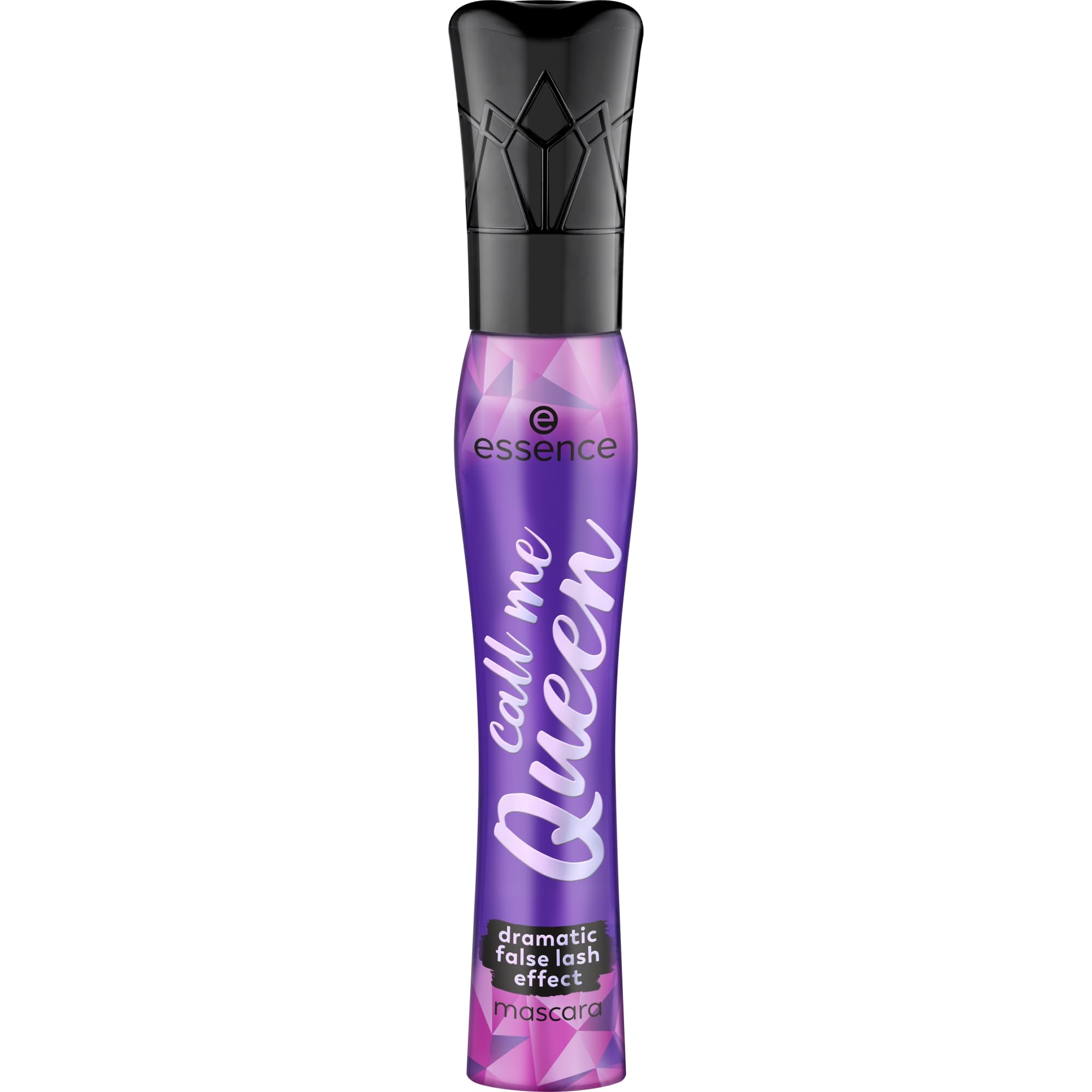 essence Call Me Queen royal elastomer brush delivers precise lash separation.