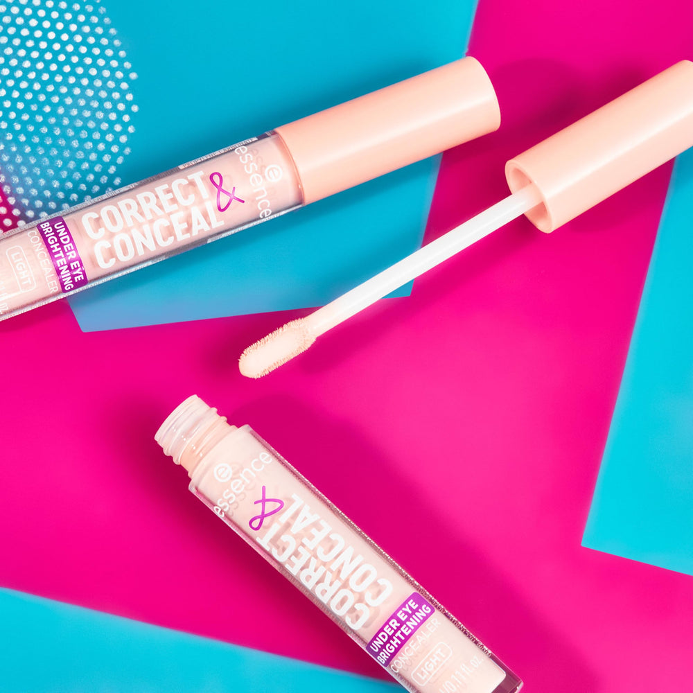 rosy tone of essence Correct & Conceal brightens under-eye area