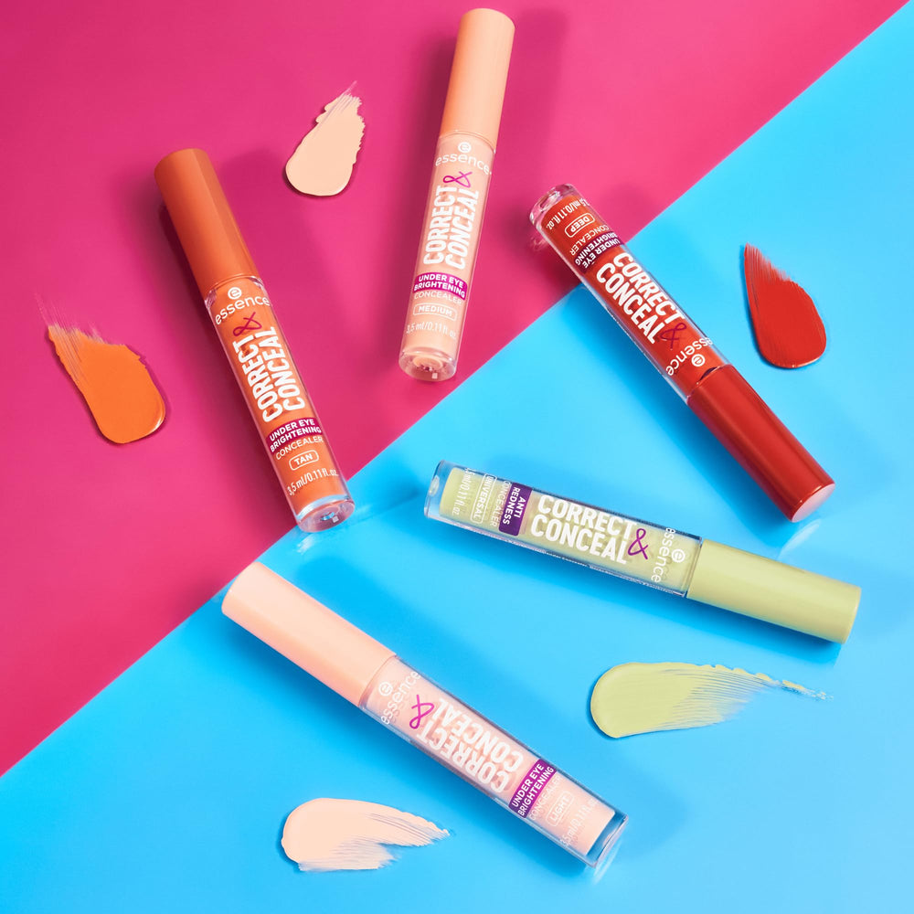 essence Corrector e Iluminador vegano libre de crueldad para ojeras.