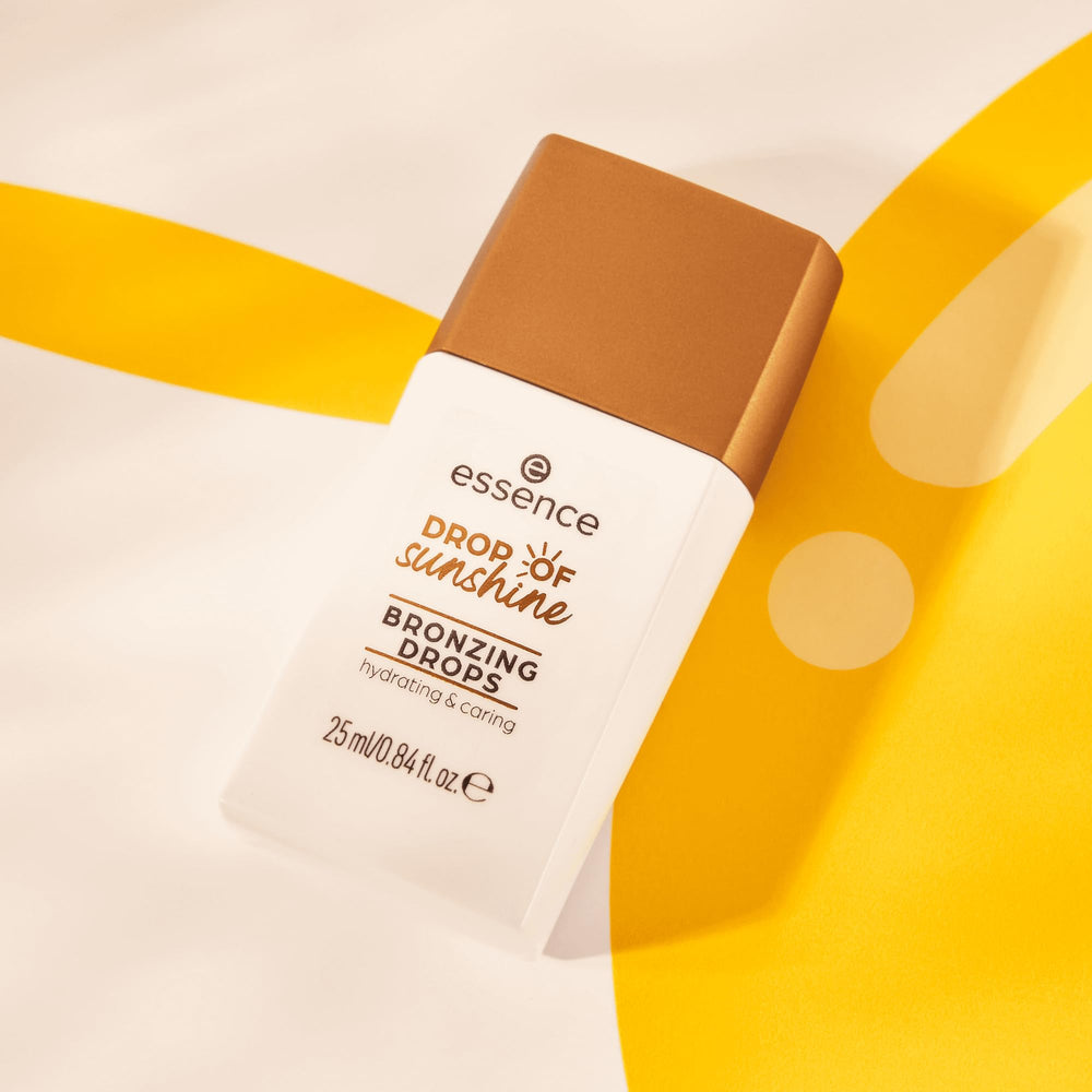 essence Drop of Sunshine Bronzing Drops coconut scent during application