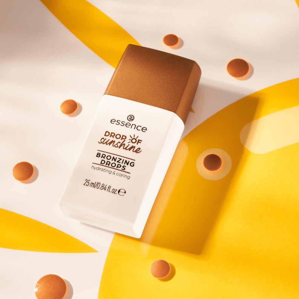 essence Drop of Sunshine Bronzing Drops glow detail with warm luminosity