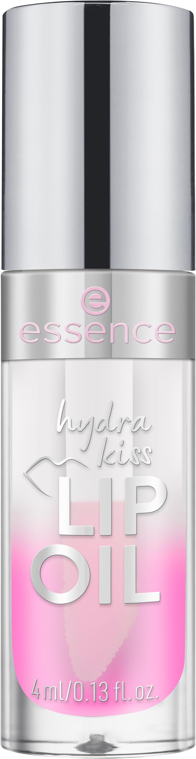 essence Hydra Kiss Lip Oil with hyaluronic acid provides hydration.