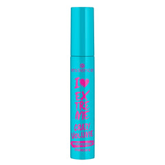 essence I Love Extreme mascara wand close-up showing mega brush for dramatic volume.