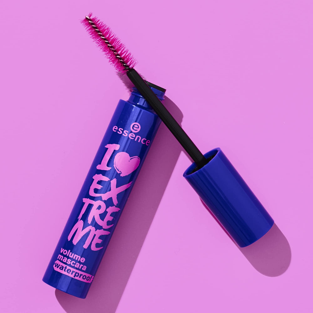 essence I Love Extreme Volume Mascara Waterproof fragrance-free formula highlights