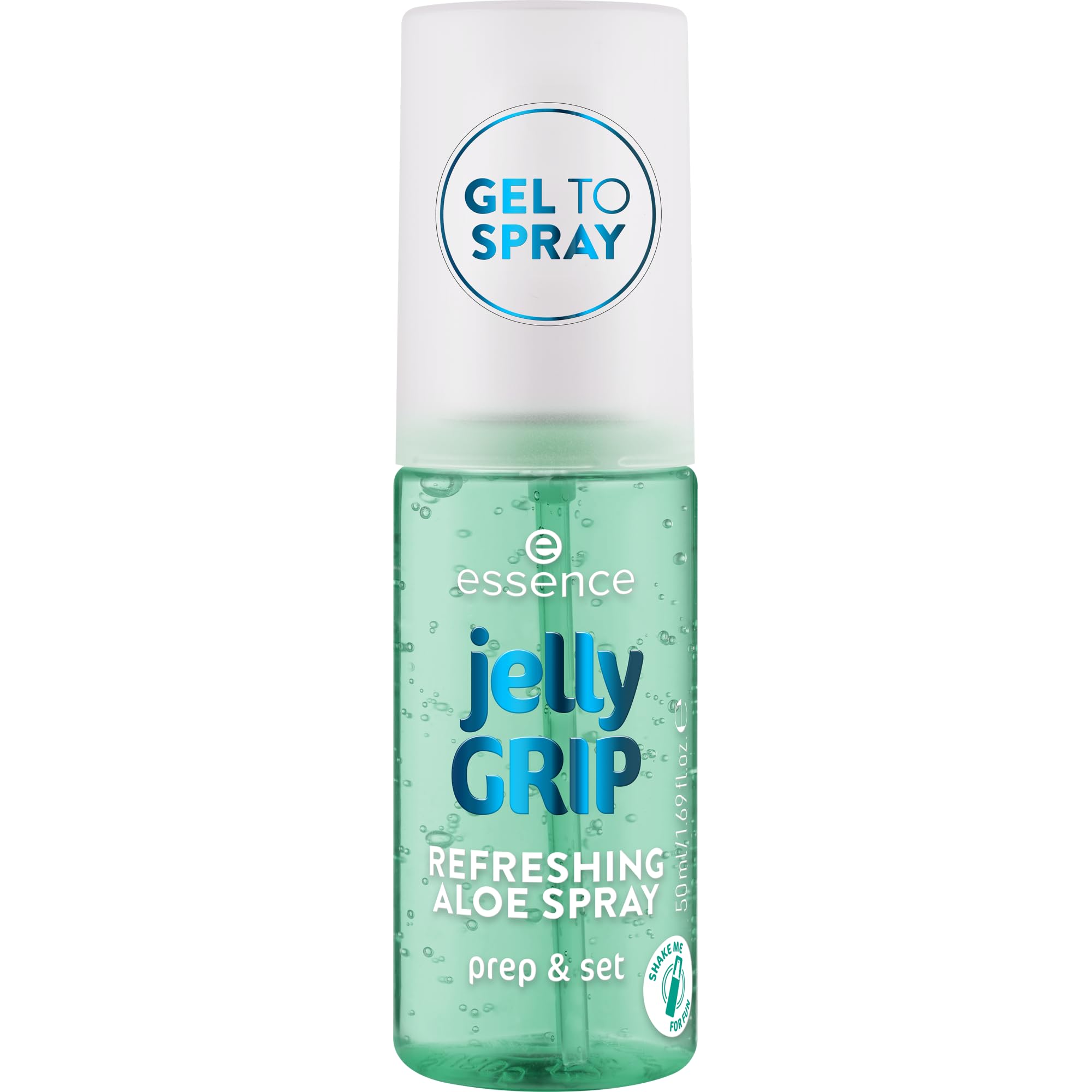 essence Jelly Grip: atomizador de aloe para preparar la piel y lograr un acabado luminoso.