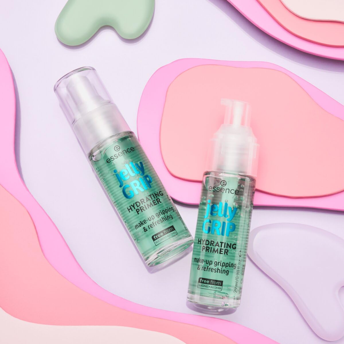 face prep scene ready for flawless makeup adhesion using Jelly Grip