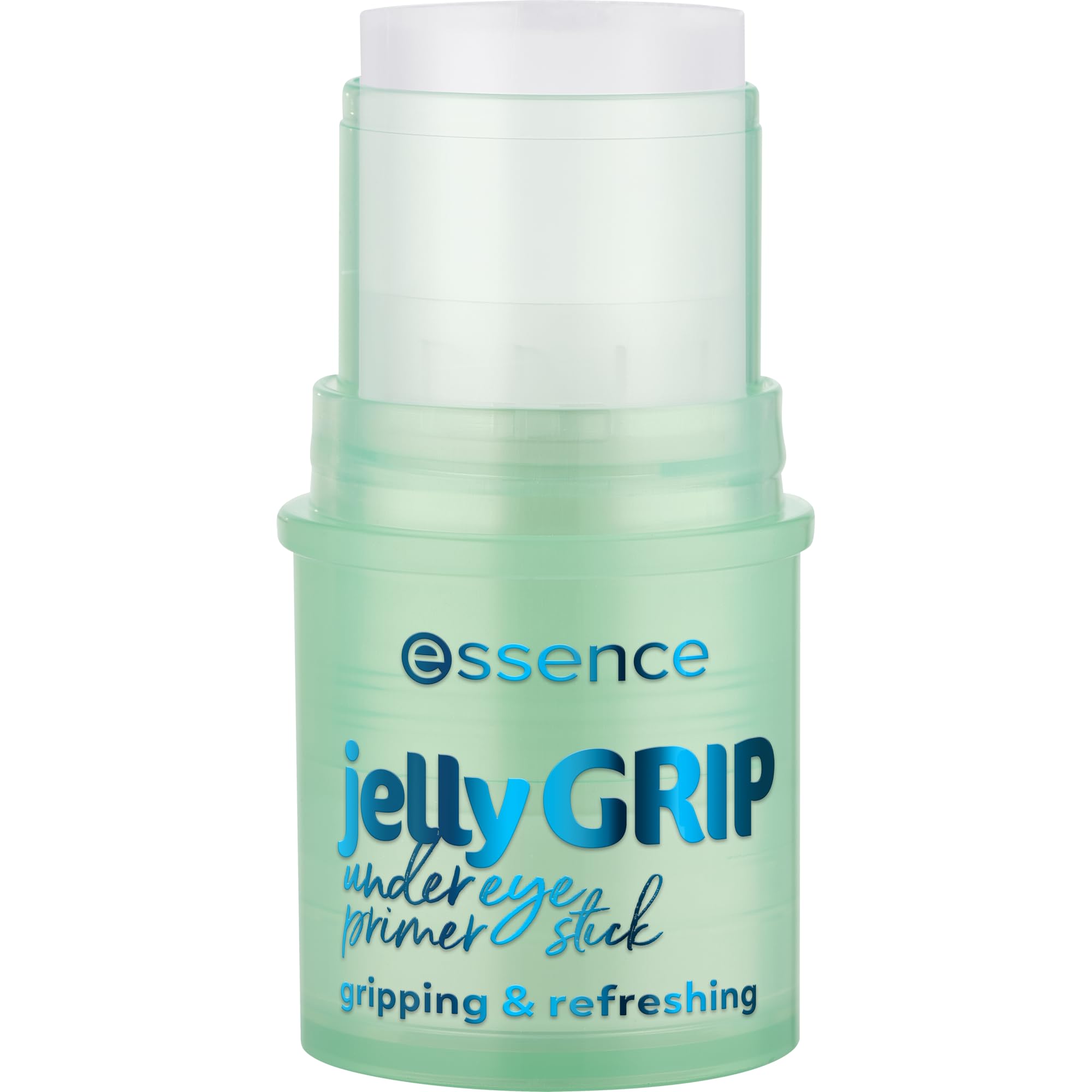 essence Jelly Grip under-eye primer stick glides on for easy application without tugging.
