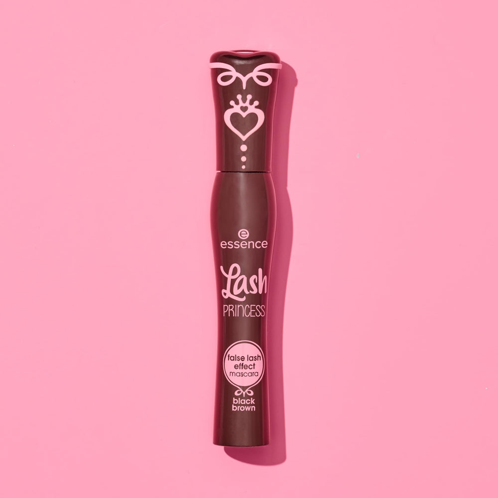 essence Lash Princess Brown cruelty-free label on box.