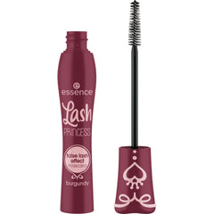 essence Lash Princess Burgundy bottle showing bold burgundy shade for daily wear