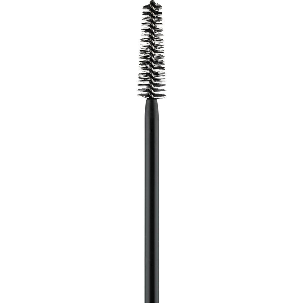 essence Lash Princess Burgundy brush close-up with tapered fibers for lift