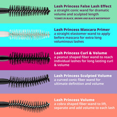Essence Lash Princess no-clumps view for smooth, even application.