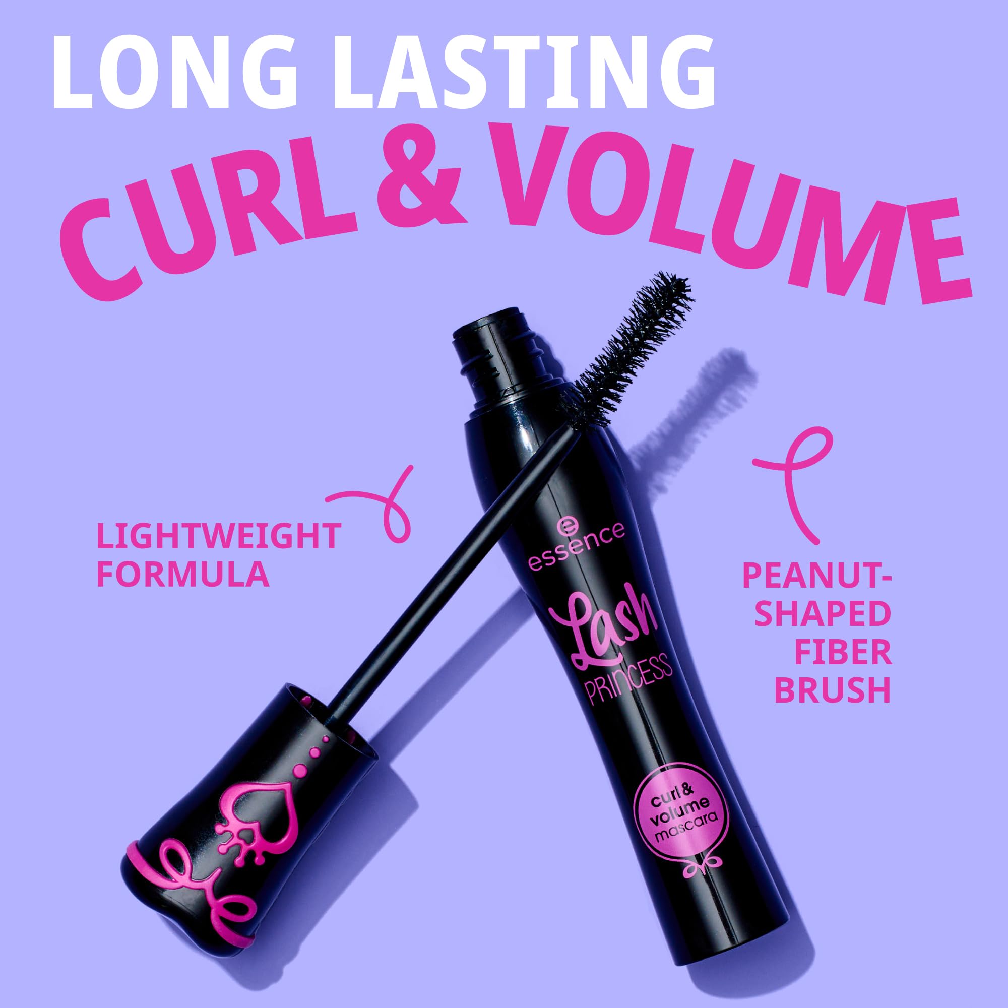Detalle del empaque de regalo essence Lash Princess