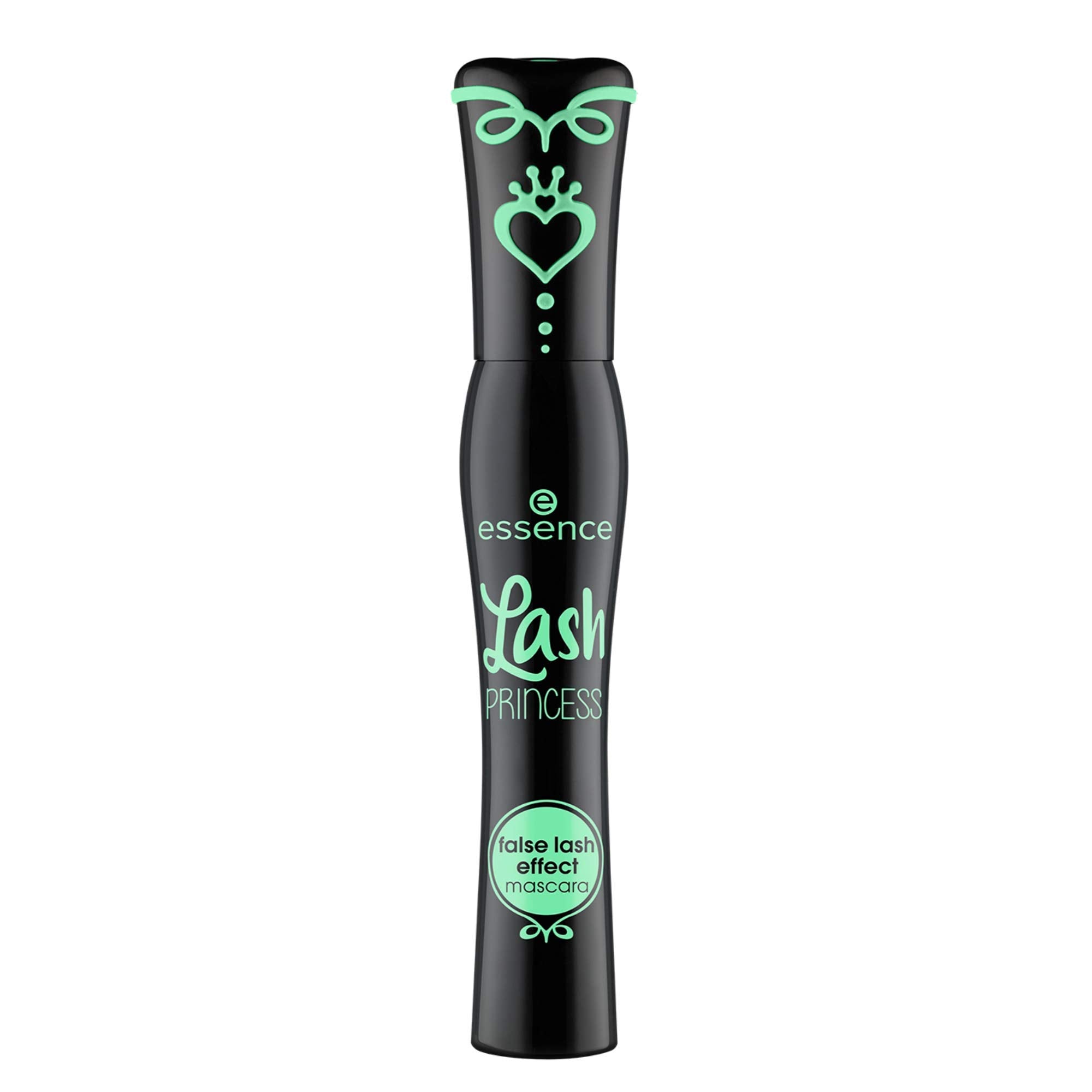 Essence Lash Princess wand side view showing dramatic length and separation.