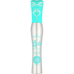 essence Lash Princess Primer shows a light green formula for primed lashes.