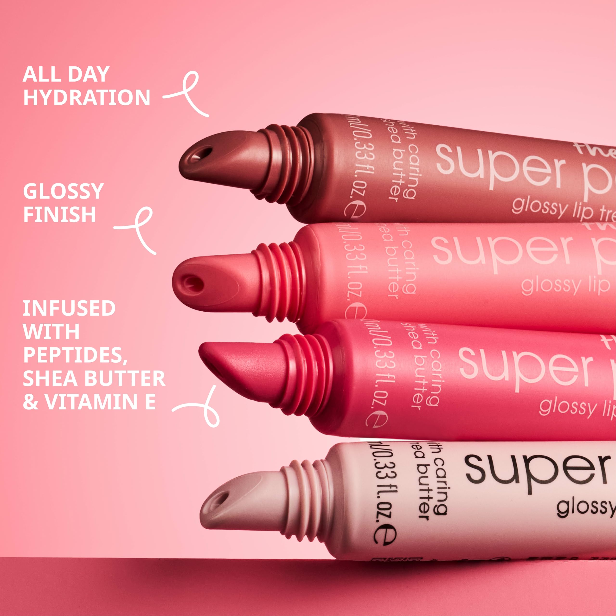 essence Lip gloss application on lips for a day-to-night look