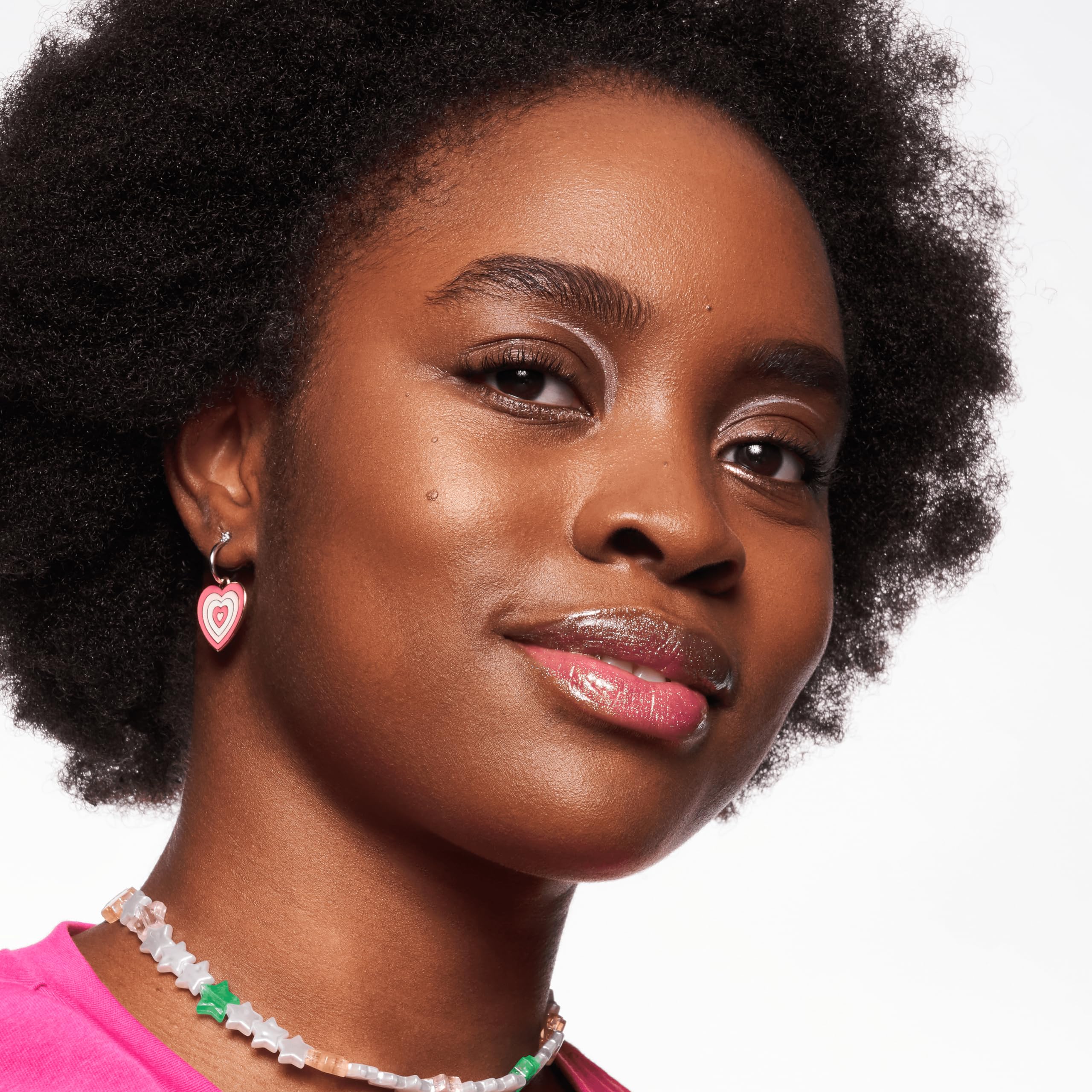 essence Meta Glow labios brillantes rosa visión con acabado no pegajoso