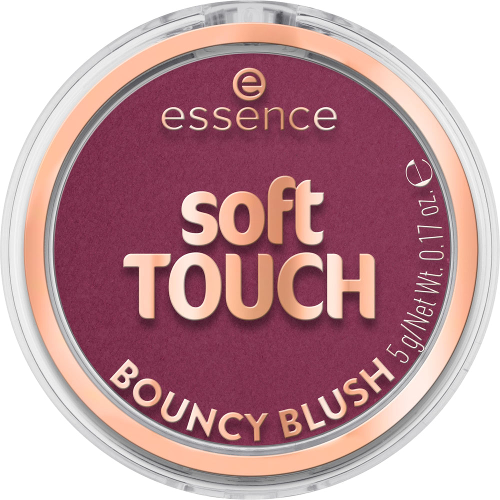 essence Soft Touch Bouncy Blush arm swatch for natural buildable color
