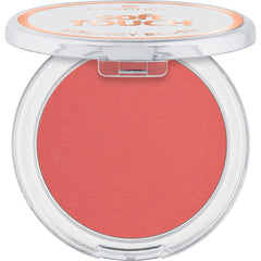 essence soft touch bouncy blush compact displaying cushiony texture for natural glow