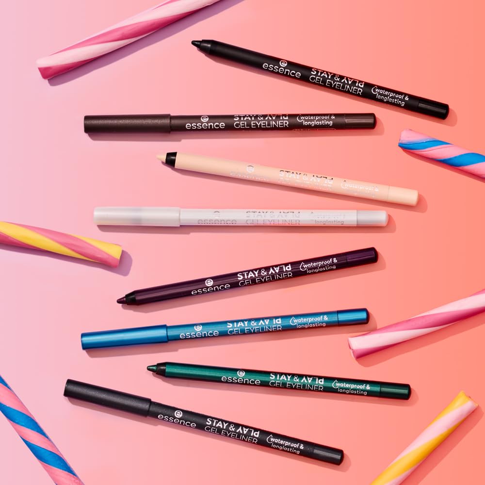essence Stay-and-Play Gel Eyeliner Fragrance-Free formula suits sensitive eyes
