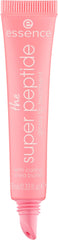 essence Super Peptide Glossy Lip Treatment tube delivering nourishing hydration to lips