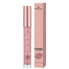essence What the Fake lip gloss wand enables precise, smooth application.